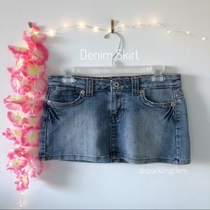 Cielo Jeans 5 pockets denim mini skirt
